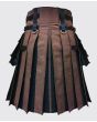 Black And Brown Gothic Kilt