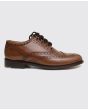 Brown Leather Traditional Custom Grade Ghillie Shoes