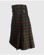 Brown Watch Tartan Maxi Length Skirt for Women