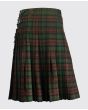 Brown Watch Tartan Maxi Length Skirt for Women