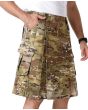 TRGPSG Kilt for Men Pleated Utility Kilt Camo Scottish Tactical Kilt