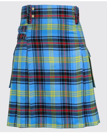Bell Of The Borders Tartan Utility Kilt for Men