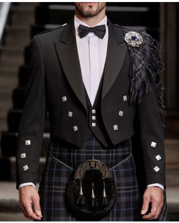 Prince Charlie  Black Jacket