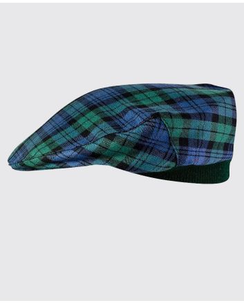 Campbell Ancient Tartan Flat Hat