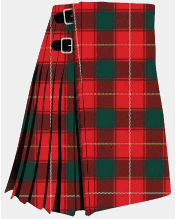 Clan MacPhee Red Modern Tartan Kilt