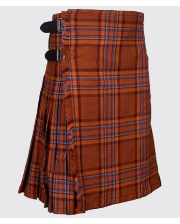 County down Tartan kilt for a man