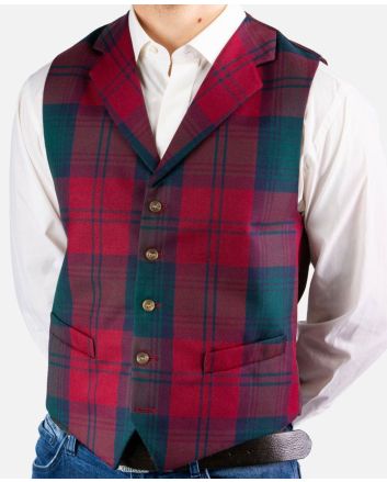 Made To Measure Tartan Waistcoat