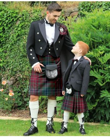 Prince Charlie Jacket kilt Outfit