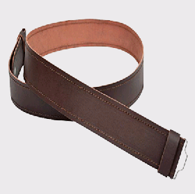  Genuine Leather Plain Brown Kilt Belt with Celtic Buckle
