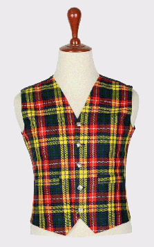 Clan Buchanan Man Scottish Tartan Vest