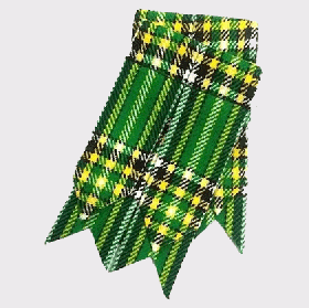 Irish National  Scottish Tartan Socks Flashes