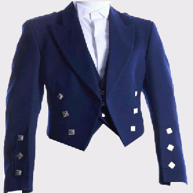 Prince Charlie Navy Blue Jacket &West