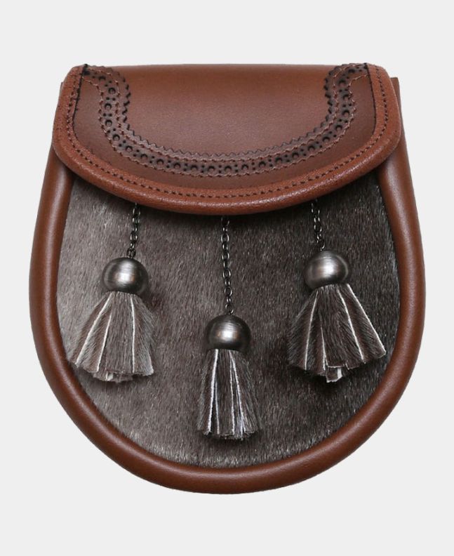 Seal Skin Semi Dress Sporran