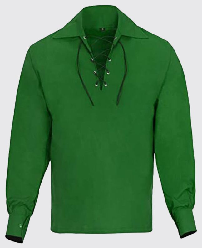 Green Ghillie Kilt Shirt