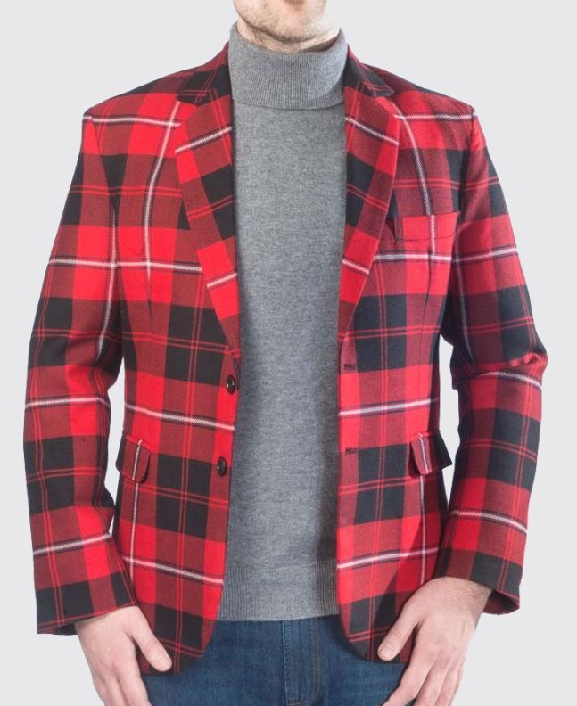 Made to Measure Gents Tartan Sports Jacket