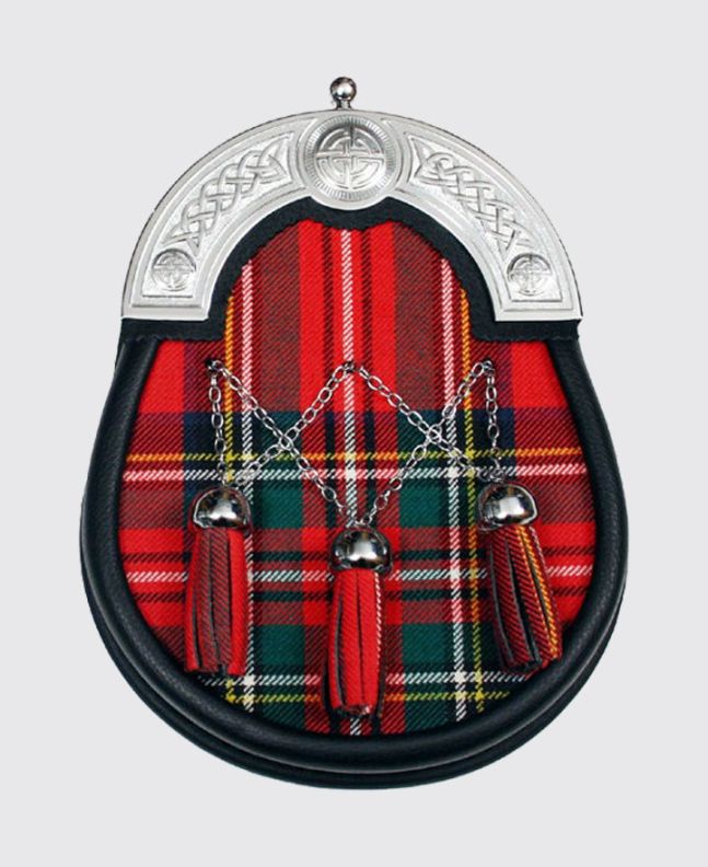 Royal Stewart Tartan Sporran