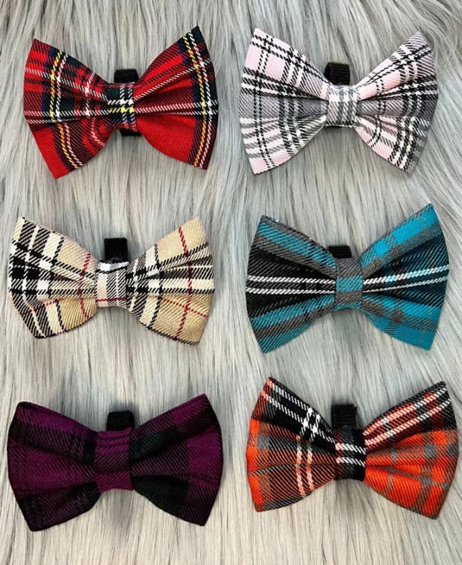 Scottish Highland Tartans Fabric Bow Tie Choose Your Favorite Tartan Bow Tie